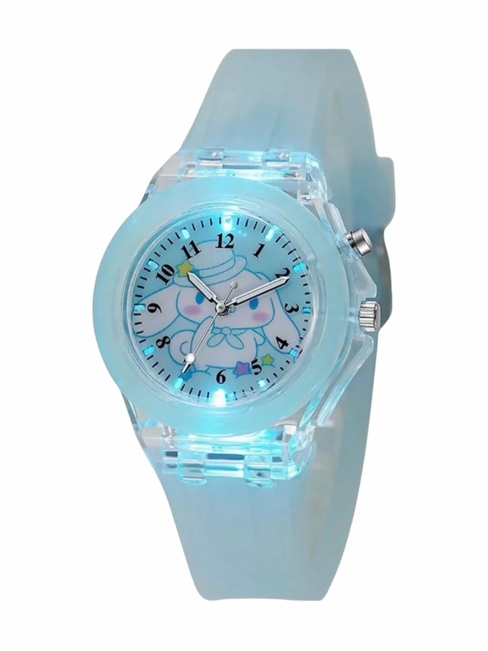 NWT-SANRIO-CINNAMOROLL LIGHT UP WATCH  Brand new in box
